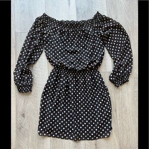 White House Black Market Geometric Print Dress Size Small